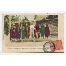 INDIOS CAMPAS PERU RARISIMA ANTIGUA TARJETA POSTAL